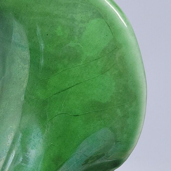 CAMARK -Calla Lily Leaf Green 10" Pottery Vase -1940s Mid Century Modern MCM - Picture 11 of 13